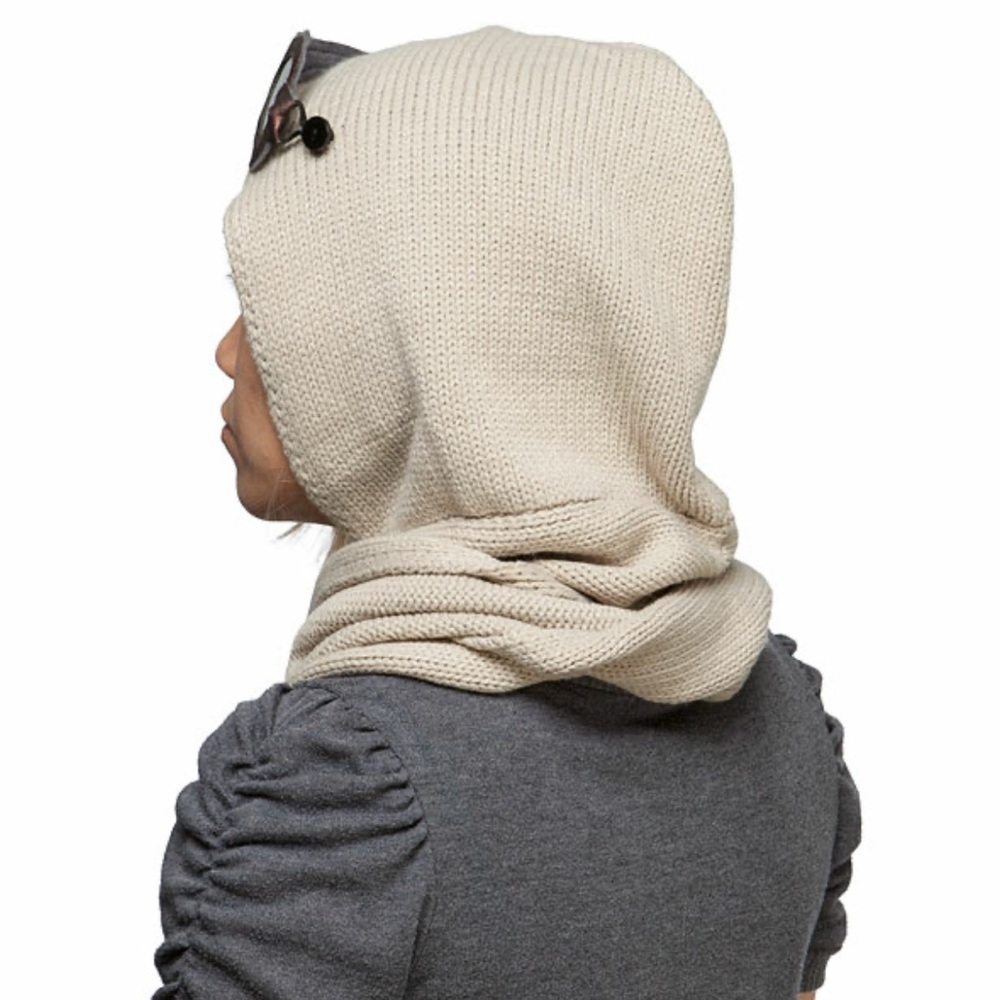 Disney Star Wars The Force Awakens Rey Hooded Infinity Scarf Wrap Cosplay EUC - Picture 2 of 10